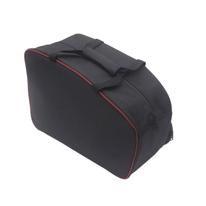 ถุงใส่กระเป๋าใส่แคร็กเกอร์รถจักรยานยนต์สีดำถุงกระเป๋าเก็บของกล่องข้าง-dalaman-tas-สำหรับคันโยกคลัชท์ที่ปิด2008-2016