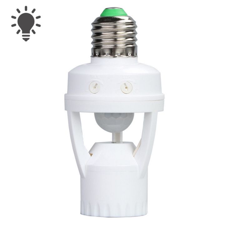 yf-100-240v-e27-lamp-holder-socket-converter-with-pir-sensor-ampoule-base-bulb