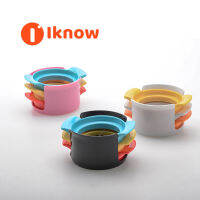 I Know 3-In-1 ABS เครื่องตัดไข่304ไข่ตัดดอกไม้หลวมตัดครัว Gadget เครื่องตัดไข่