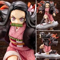 Figure ฟิกเกอร์ จาการ์ตูนเรื่อง Kimetsu no Yaiba Demon Slayer ดาบพิฆาตอสูร Kamado Nezuko คามาโดะ เนซึโกะ 1/8 ชุดกิโมโน Ver Anime ของสะสมหายาก อนิเมะ การ์ตูน มังงะ คอลเลกชัน ของขวัญ Gift จากการ์ตูนดังญี่ปุ่น New Collection Doll ตุ๊กตา manga Model โมเดล