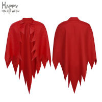 เสื้อคลุมฮาโลวีน cos เสื้อคลุมสีแดง cosplay ผมตรงสำหรับผู้ใหญ่