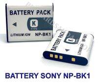 (แพ็คคู่ 2 ชิ้น) NP-BK1 / NP-FK1 / BK1 / FK1 แบตเตอรี่สำหรับกล้องโซนี่ Camera Battery For Sony DSC-S750,DSC-S780,DSC-S950,DSC-980,DSC-W180,DSC W190,MHS-PM1,MHS-PM1V,MHS-PM5,MHS-CM5 BY PRAKARDSAKDA SHOP