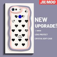 JIUMOO เคส V20เคสสำหรับ Honor V30 Pro เคสลายการ์ตูนสีดำลายดีไซน์ใหม่น่ารักเคสมือถือกันกระแทกแบบใสนิ่มเคสโปร่งใสลายกล้องถ่ายรูปฝาครอบป้องกันซิลิกาเจล