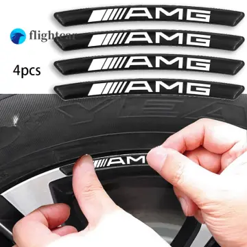 Mercedes Brabus Silicone Stickers Center Hub Amg E63, Wheel Emblems, Stickers