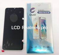 realme 5 Pro rmx1971 จอแสดงผล LCD  หน้าจอระบบสัมผัสหน้าจอที่สมบูรณ์จอแสดงผล 6.3 นิ้ว