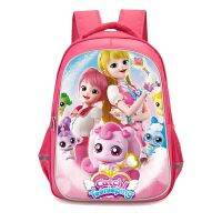 New Girls School Backpack Little Black Girl Catch Teenieping Print Primary School Bags Children Bookbag Kids Satchel