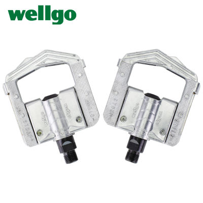 Wellgo F265 Folding Bicycle Pedals MTB Mountain Bike Padel Aluminum alloy Folded Pedal Bicycle Parts