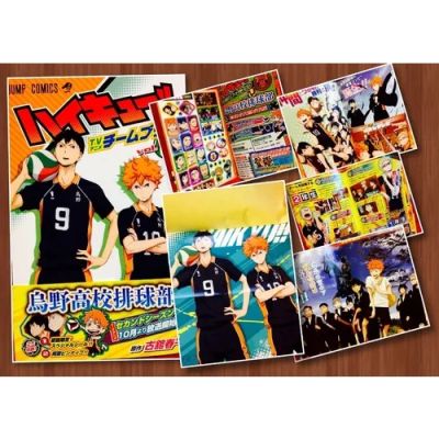 🛒พร้อมส่งหนังสือฉบับญี่ปุ่น🛒 Haikyu!! TV Anime Team Book vol. 1 - 3 หนังสือแนะนำผู้เล่นในแต่ละทีมจากอนิเมะ (ภาษาญี่ปุ่น)