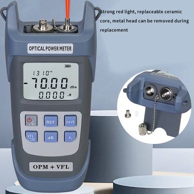 COMPTYCO AUA-G710B Optical Power Meter(OPM -70 -+10DBm) with Visual Fault Locator Optical Fiber Tester