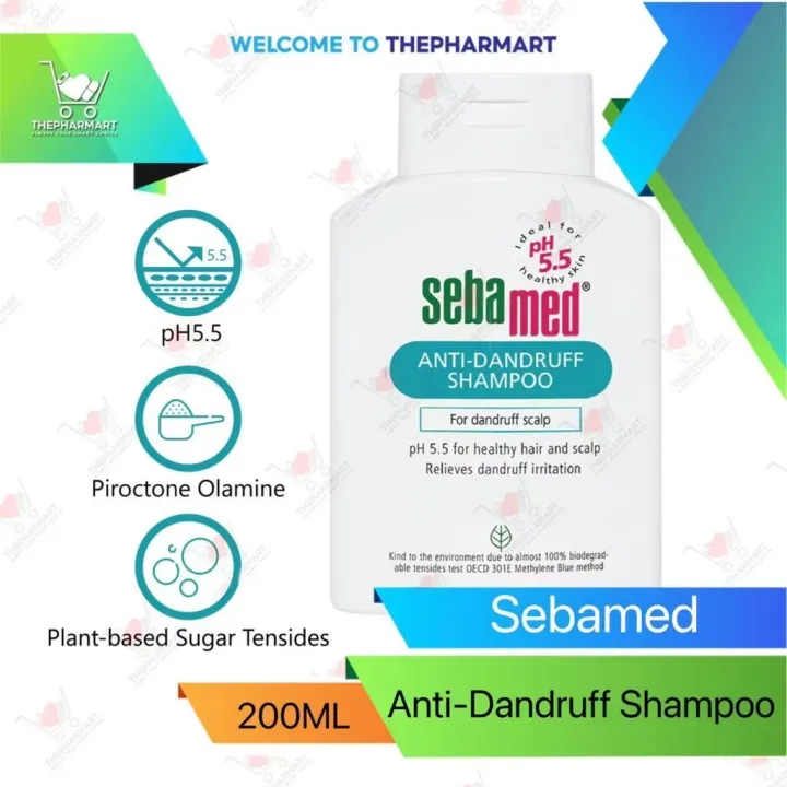 Sebamed Anti Dandruff Shampoo For Dandruff Scalp 200ml Kelemumur