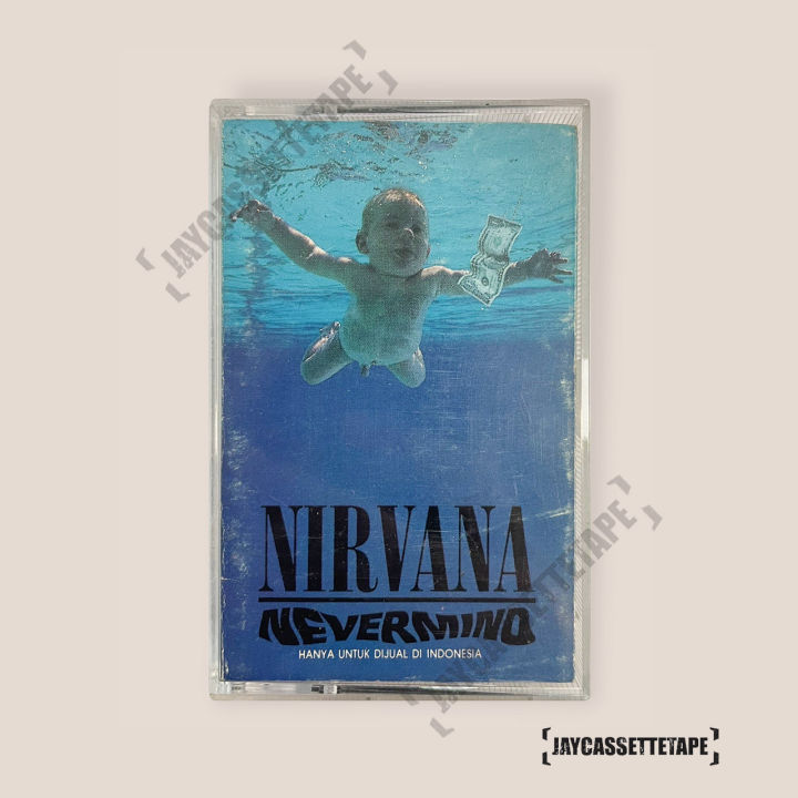 nirvana-อัลบั้ม-nevermind-เทปเพลง-เทปคาสเซ็ท-cassette-tape-เทปเพลงสากล