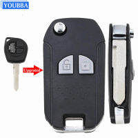 【YY】YOUBBA 2 Buttons Flip Remote Key Case Shell Cover Blank Fob for Suzuki SX4 Swift Alto Ignis Splash Wagon with Uncut HU133 Blade