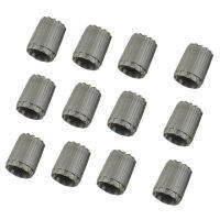 【CW】12Pcs Grey Tyre Valve Stem Caps TPMS Tyre Cap With Inner O-Ring