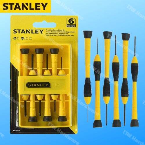 STANLEY 660528 6PCS MULTI PRECISION MINI SCREWDRIVER SET Lazada