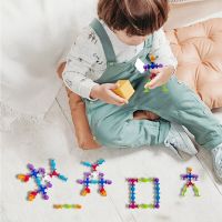 16PCS Set Little Suckers Assembled Small Size Silicone Cup Creativity Educational Block Kids