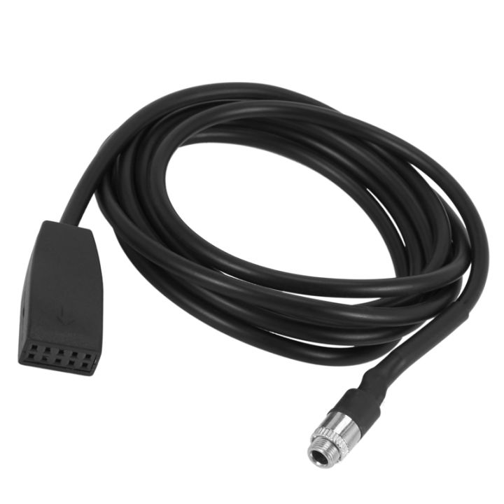 high-quality-black-10-pin-3-5-mm-jack-socket-car-usb-aux-in-adapter-cable-for-bmw-e39-e53-bm54-x5-e46