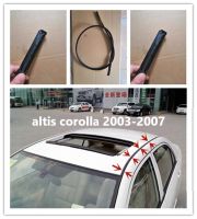 คู่ (ซ้ายและขวา) สำหรับ2002 2003 2004 2005 2006 2007 TOYOTA COROLLA Altis หลังคายางหลังคาปั้นหลังคารถแถบซีล/หลังคารถแถบยาง/หลังคาปั้นยาง