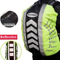 【CW】 Cover Reflective Dustproof Sport Outdoor Hiking Climbing Rucksack Rainproof