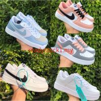 COD □۞¤ The Outline Shop27dgsd6gfd Classic Air Force One Lelaki Wanita Kasut Perempuan Men Women White Sneaker Casual Flat Running Shoes