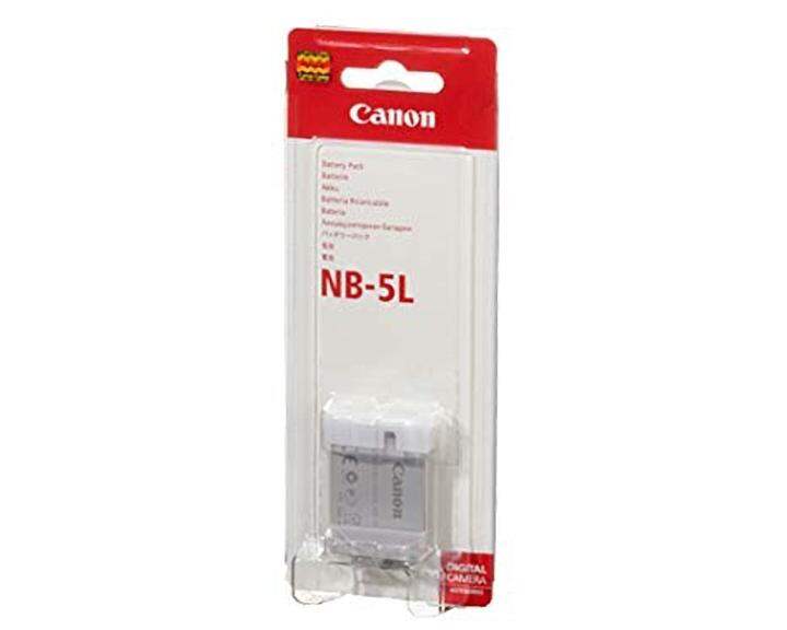 Phottix NB-5L Batteria Agli Ioni Di Litio Per Canon IXUS E PowerShot (1120 MAh, 3.7V, Sostitutiva Canon NB-5L)
