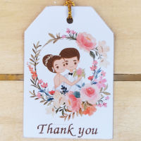 ป้ายTag Thank you ขนาด4x6cm พร้อมเชือก