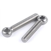 1-5pcs M5 M6 M8 M10 M12 Stainless Steel Metric Thread Wing Hinge Screw Eye Bolt Stud Articulated Anchor Bolt Fasterner