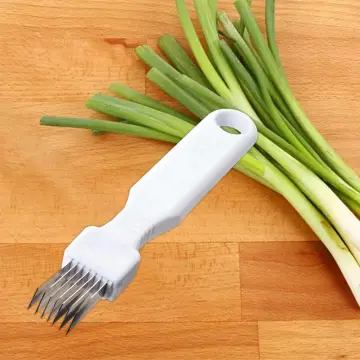 Stainless Steel Scallion Cutter Multifunctional Scallion Scraping