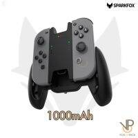 ลด 50% (พร้อมส่ง)Grip ชาร์จ จอยคอน Con Nintendo Switch SparkFox (แท้) 1000mah แยกร่างได้ ใส่เคสก็ชาร์จได้(ขายดี)