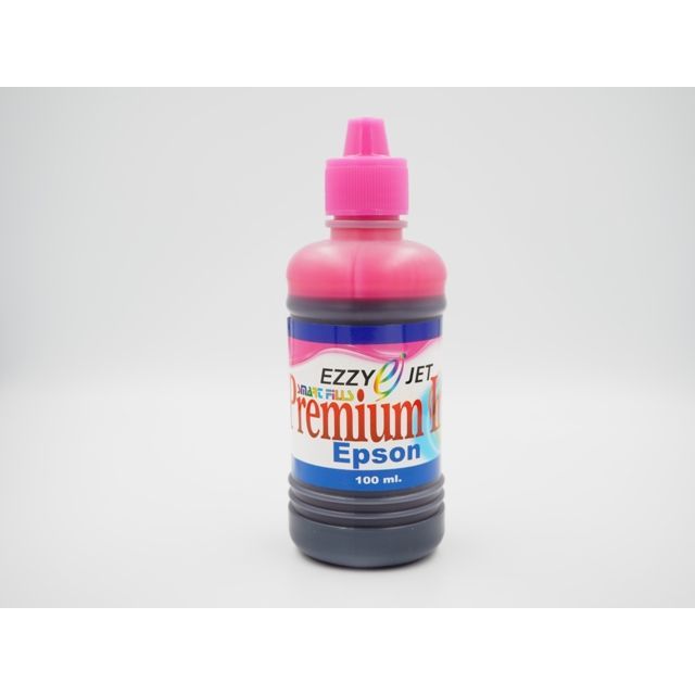 Ezzy-jet Epson Inkjet Premium Ink หมึกเติมอิงค์เจ็ท เอปสัน ขนาด 100 ml. (Light Magenta - สีเเดงอ่อน)​