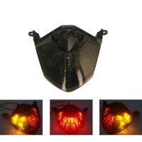 waase For Kawasaki Ninja ZX-6R ZX6R 2009 2010 2011 2012 Tail Light Brake Turn Signals Integrated LED Light