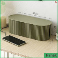 Hanak กล่องปลั๊กซ็อกเก็ตกระเป่าจัดระเบียบสายเคเบิลกล่องกระดาษเก็บของขนาดใหญ่