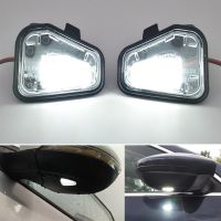 2Pcs LED Side Mirror Puddle Lights Lamp No Error For VW Volkswagen EOS Beetle CC Passat B7 3C Scirocco Jetta Bulbs  LEDs HIDs