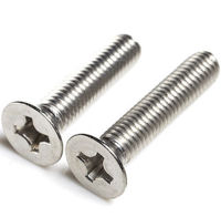 50pcs 2#-56 304 stainless steel Phillips countersunk screws cross flat head accessories screw mechanical fasten bolt