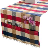 , Dustproof Cotton, Refrigerator Cover Decoration Top Dust Cover, with Side Storage Bag