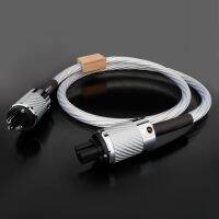 【YF】 High Quality Nordost Odin Power Cable 7N Silver Plated Super Reference With Carbon Fiber EU/US/AU Plug