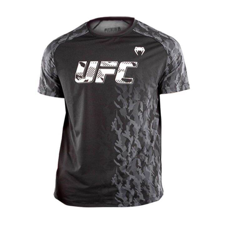 ลายยาพิษ-the-ufc-เนื้อแน่นชกมวยตัวเลขแห้งเร็วแบบใหม่ชุดฝึกซ้อมสู้กับชุด-ufc-แขนสั้น