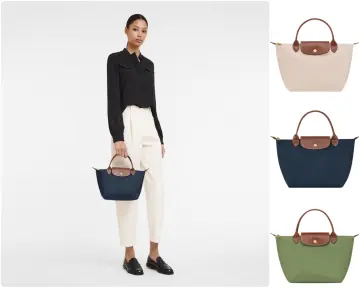 Longchamp+Le+Pliage+Club+Small+Tote+Bag+-+Green for sale online