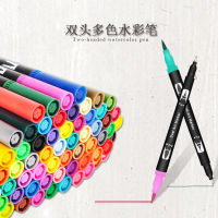 2448PCS Colors Fine Liner Drawing Painting Art Marker Pens Dual Tip Brush Pen School Supplies Stationery