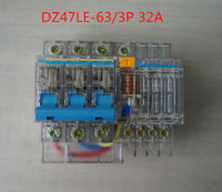 เครื่องตัดรั่ววงจรพื้น3P C32 230V 32a 3pn โปร่งใส