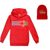 SPY NINJAS Boy S 100% ชุดกีฬาผ้าฝ้าย2-9ปีเสื้อผ้าเด็กแขนยาว Hoodie สำหรับชายหญิง Hooded เสื้อกันหนาวฤดูใบไม้ผลิและฤดูใบไม้ร่วง