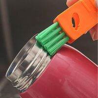 【CC】✘  3 In 1 Cup Lid Cleaning Multifunctional Durable Crevice Tools Silicone Cup-Holder Cleaner