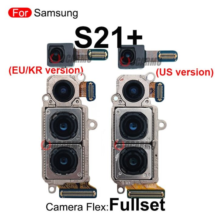 กล้องหน้าของแท้สำหรับ-galaxy-s21-plus-s21-g996u-g996n-g996b-g9960อะไหล่ซ่อมกล้องหลักและกล้องกว้างด้านหลัง