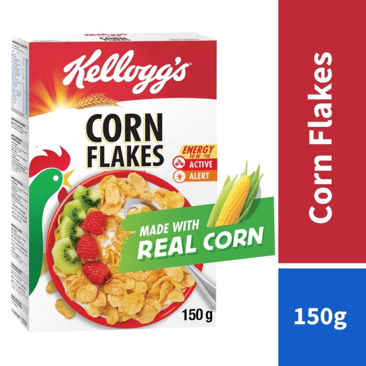 【HALAL】Kellogg's Corn Flakes Cereal 150g CornFlakes Breakfast Ramadhan Special Recipe for