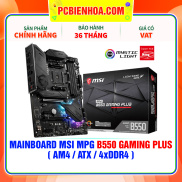MAINBOARD MSI MPG B550 GAMING PLUS  AM4 ATX 4xDDR4