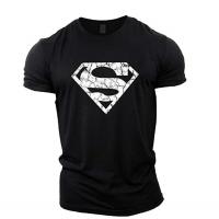 New Summer Black Fitness Tee Super Men Fashion Sports Short Sleeve Top 3D Street Hip Hop Casual Comfortable T-Shirt Plus Size