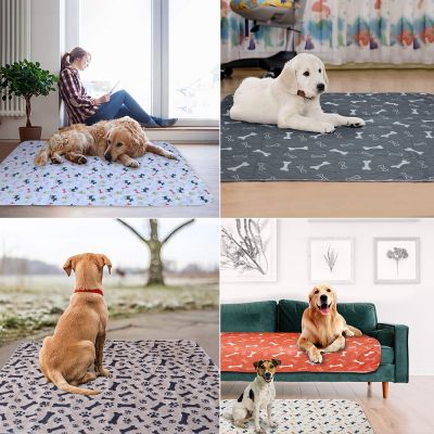 【CC】 Urine Reusable Washable Dog Diaper 3 Layer Absorbent Dogs Diapers Sofa Bed Floor Supplies