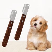 Pet Hair Shedding Comb Cat Brush Grooming Tool Dog Hair Removal Knife For Matted Long Hair Curly Pet Brush Combs Cleaning Tool