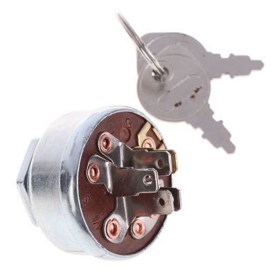 【LF】 Interruptor de arranque de ignição com chave para cortador 5 pinos 4406r std365402 1 peça