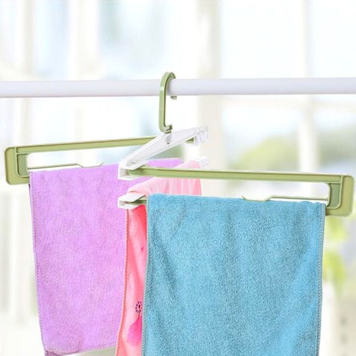 creative-durable-multi-use-folding-expandable-clothes-hanger-towel-rack-extendable-sheets-blanket-drying-rack