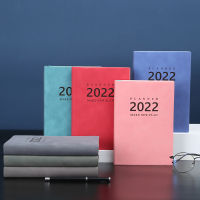 2022 A5 Notebook Portable Daily Weekly Schedule Planner Notebook Calendar Book Time Notepad Stationery Office Supplies